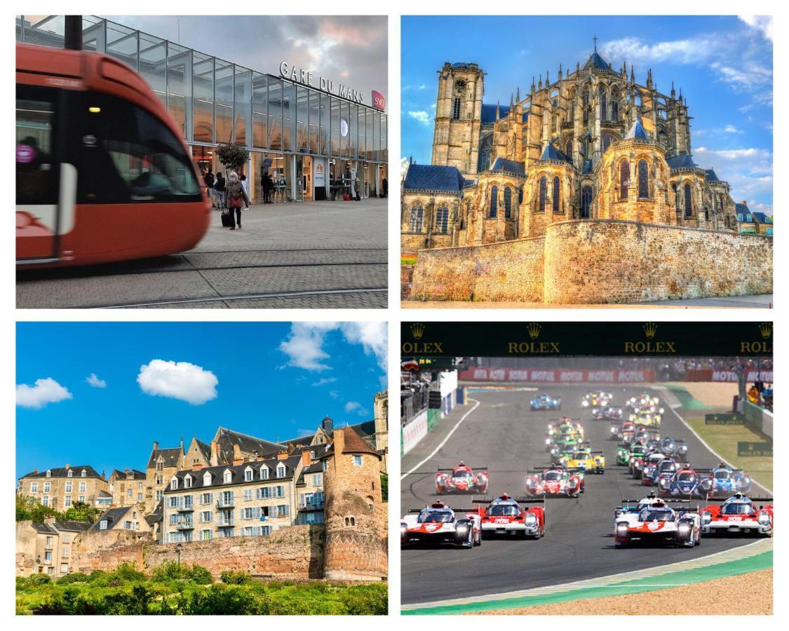 L'Appart K-Bane- Wifi Fibre- Checkin Auto- 2 Pers Le Mans Bagian luar foto